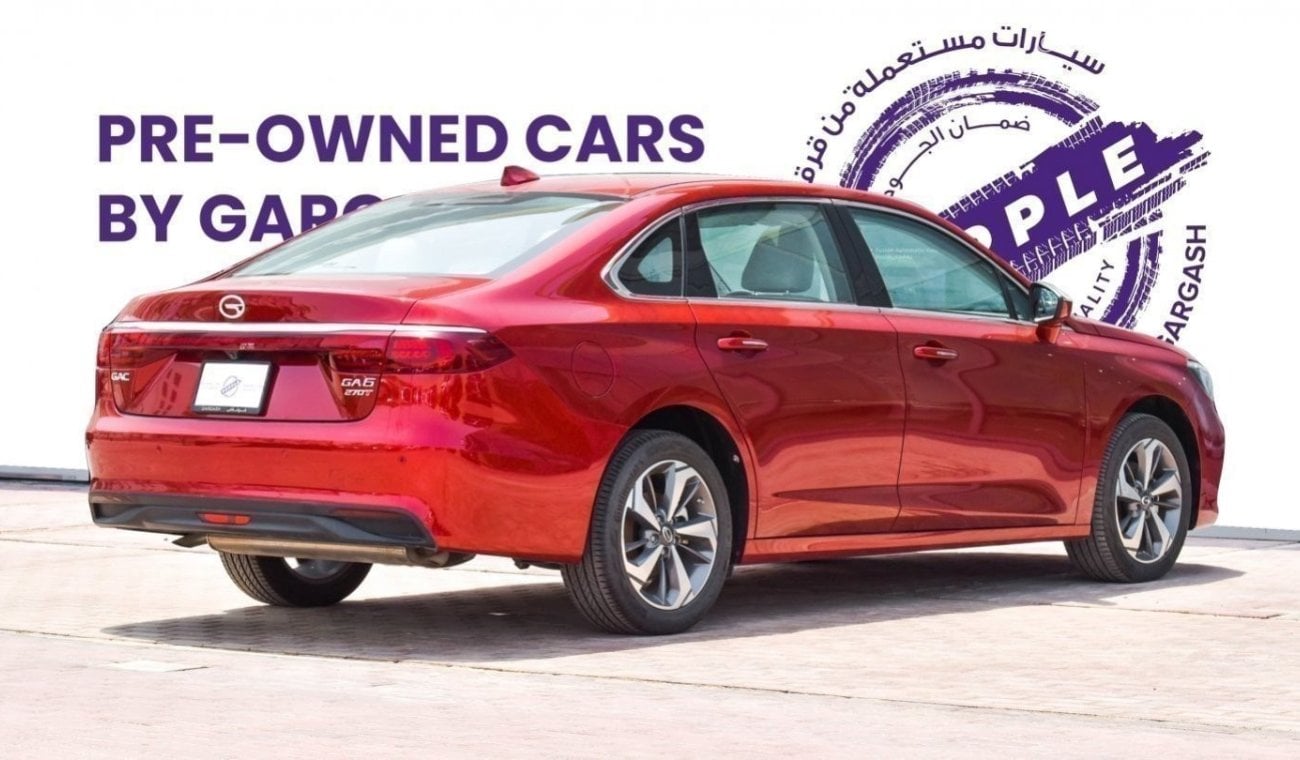 جي إي سي GA 6 GL 1.5T | 2022 | Warranty | Service History | Low Mileage