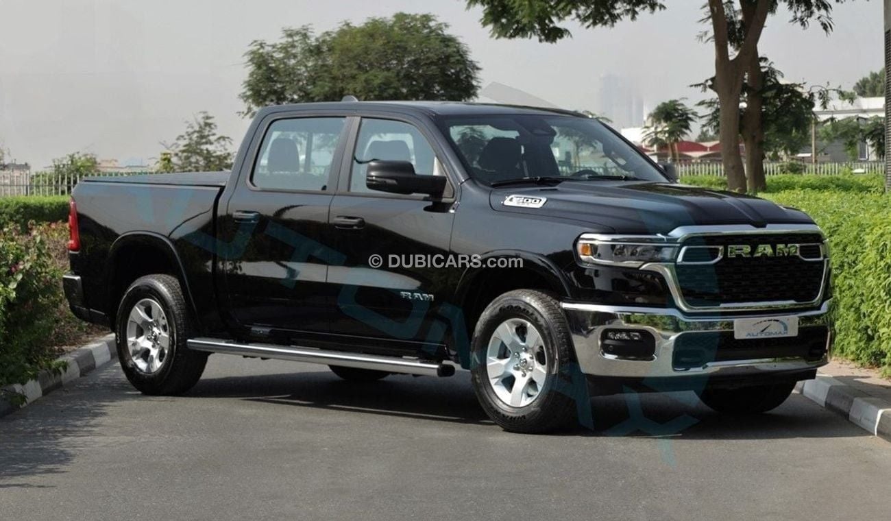 RAM 1500 BIG HORN Crew Cab SST 3.0TT Hurricane , 2025 GCC, 0Km, 3 Years or 60K Km Warranty At Al Futtaim T.E