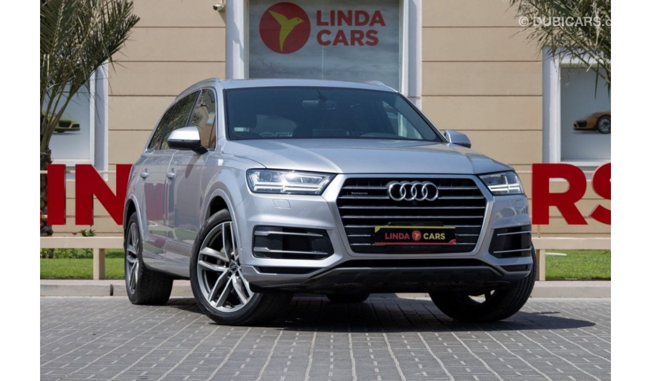 Audi Q7 45 TFSI quattro Audi Q7 45TFSI Quattro (7 SEATER) 2019 GCC under Warranty with Flexible Down-Payment