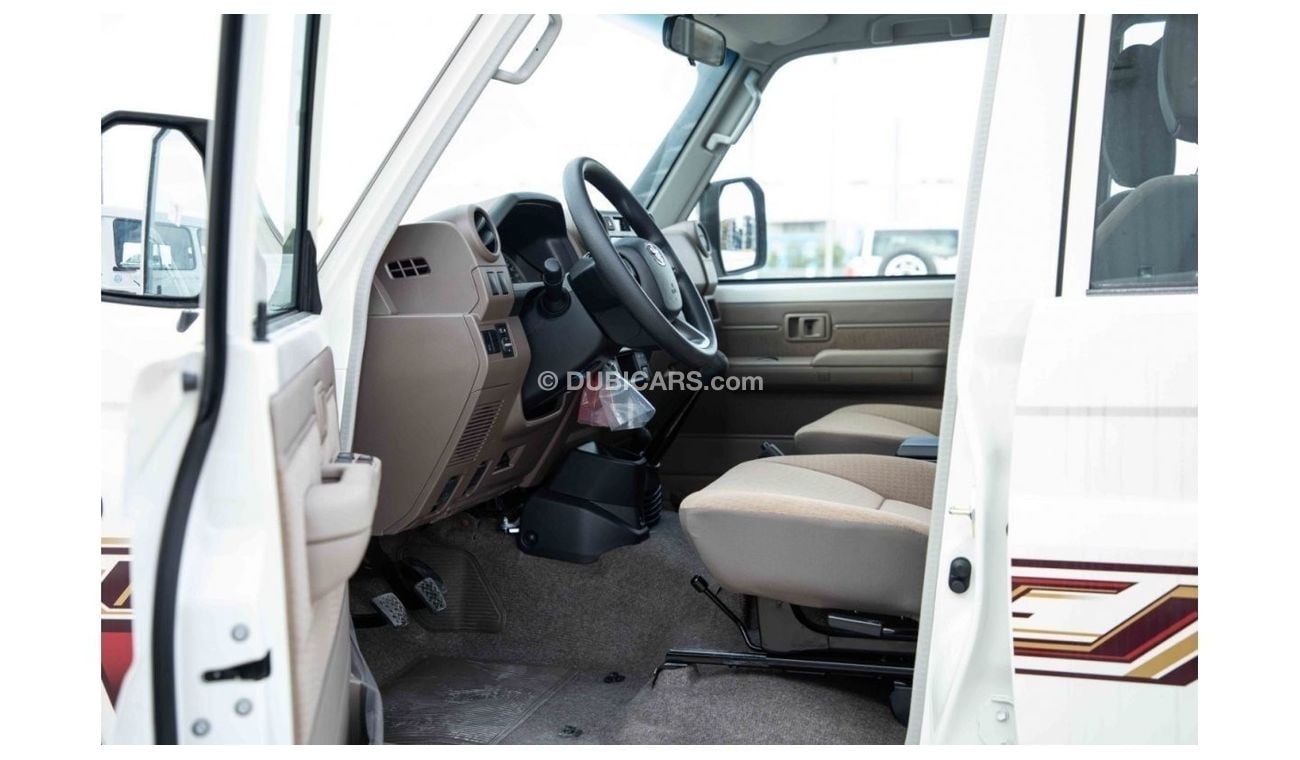 Toyota Land Cruiser Hard Top 2024 Toyota LC76 4.5 HT 5ST 5DR D MT - White inside Oak | Export Only