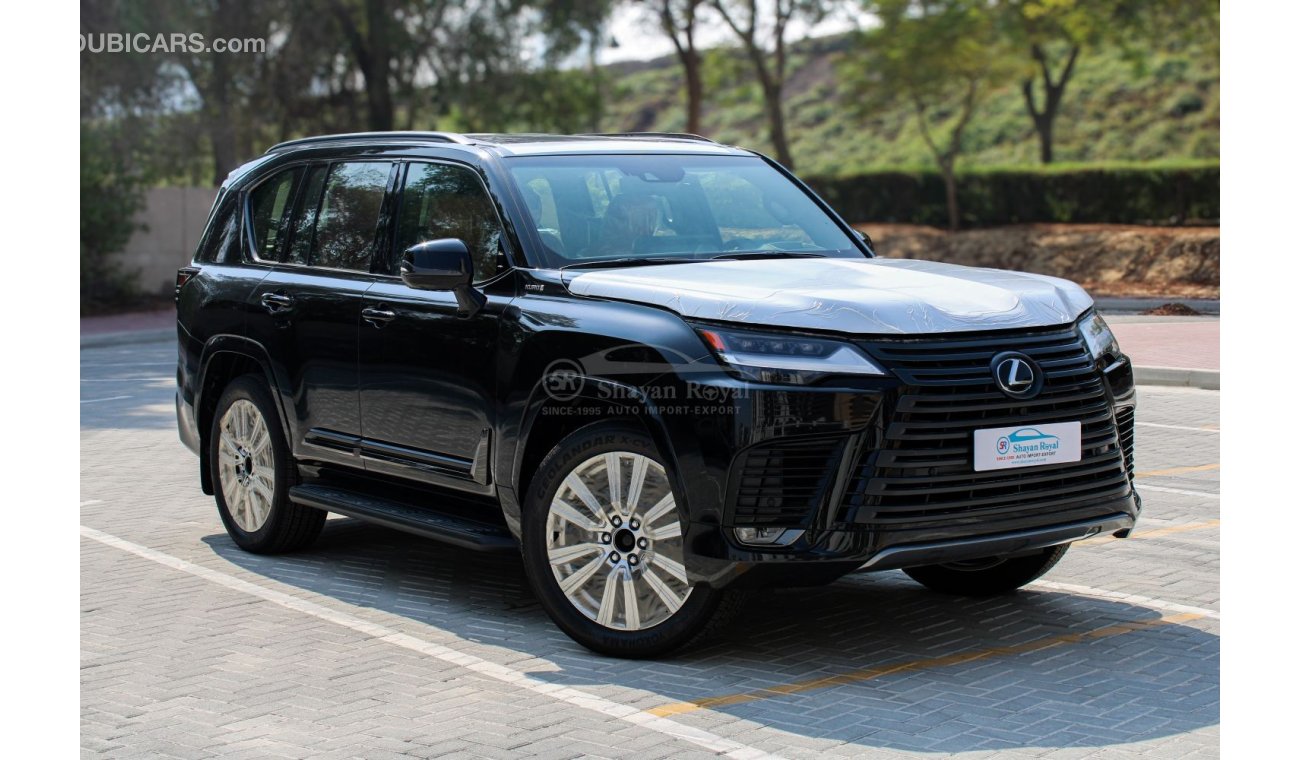 Lexus LX600 LHD 3.5L PETROL V6 TT VIP 4S BLACK EDITION 25-ML AT 2024MY