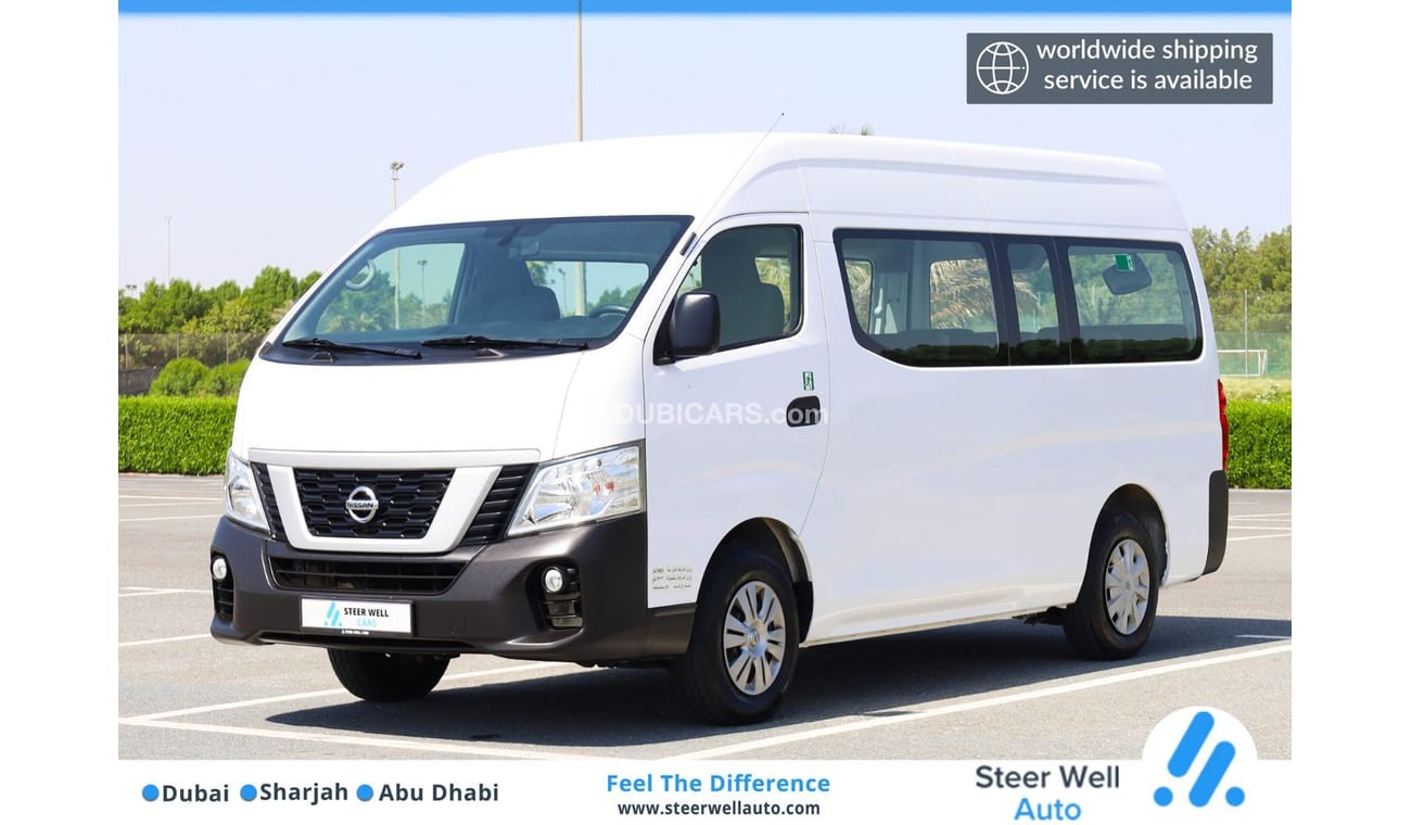 Nissan Urvan NV350 | 13 Seater Passenger Van | Excellent Condition | GCC