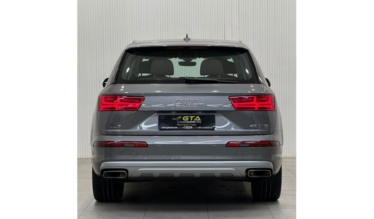 Audi Q7 2018 Audi Q7 45 TFSI Quattro 7 Seater, Warranty, Full Service History, GCC