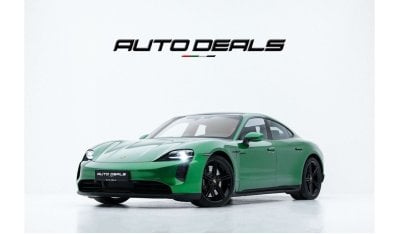 Porsche Taycan 4S | GCC - Mamba Green Metallic - Perfect Condition | Electric