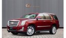 Cadillac Escalade Platinum Std GCC Spec - With Warranty and Service Contract