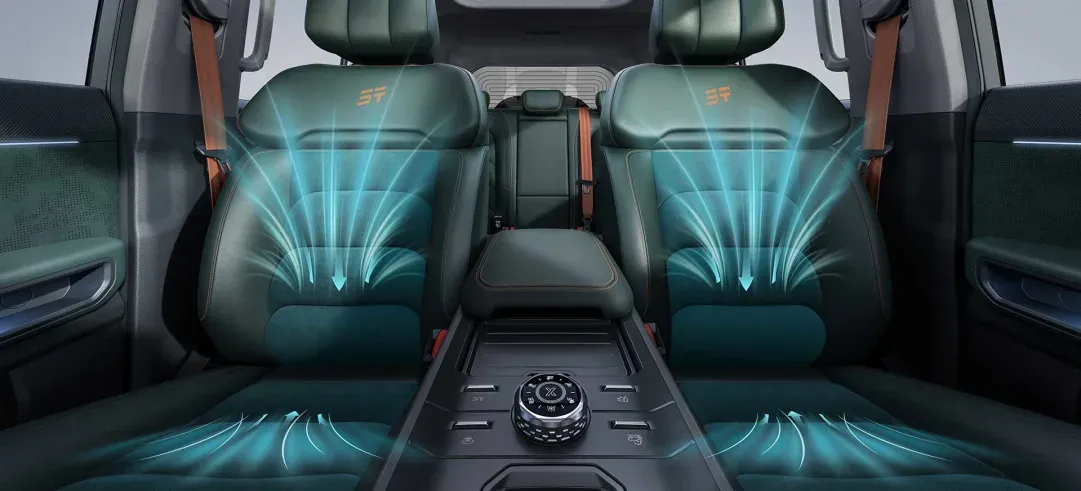 Jetour T2 interior - Seats