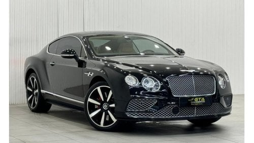 بنتلي كونتيننتال جي تي 2016 Bentley Continental GT Speed W12, Oct 2025 Service Pack, Very Low Kms, Excellent Condition, GCC