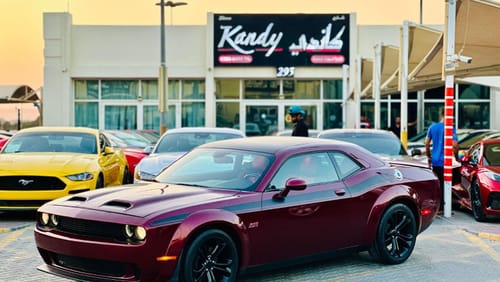 Dodge Challenger R/T | Monthly AED 1300/- | 0% DP | Custom Leather Seats | Touch Screen | # 01603