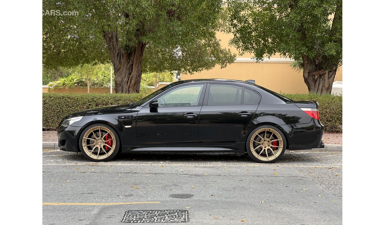 BMW M5 E60 GCC Custom Wheels and Exhaust