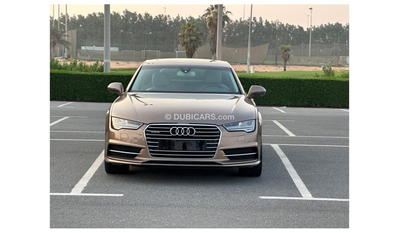 Audi A7 35 FSI quattro Exclusive MODEL 2015 GCC. AR PERFECT CONDITION FULL OPTION S LINE