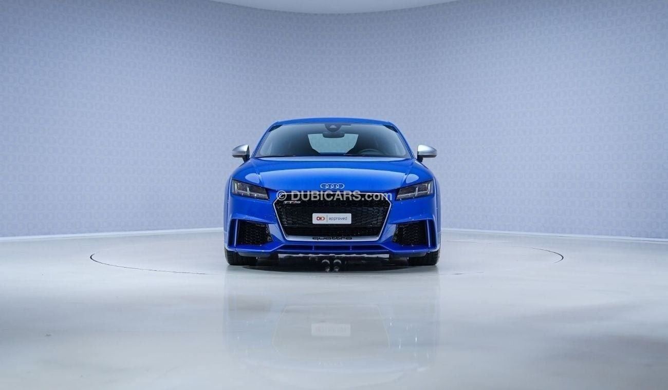 Audi TTRS TFSI Quattro - AED 6,183 P/M - 2 Years Warranty