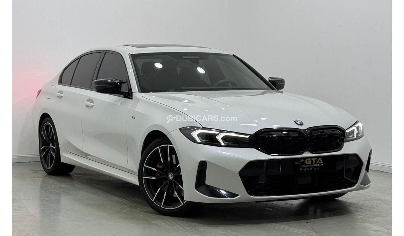 بي أم دبليو M340i xDrive 3.0L 2024 BMW M340i xDrive, 2028 BMW Warranty, 2029 BMW Service Pack, Very Low Kms, GCC