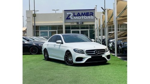 Mercedes-Benz E300 AMG 1900 Monthly payment / E300 2018 GCC / no accidents / full option / single owner / Two keys / ve