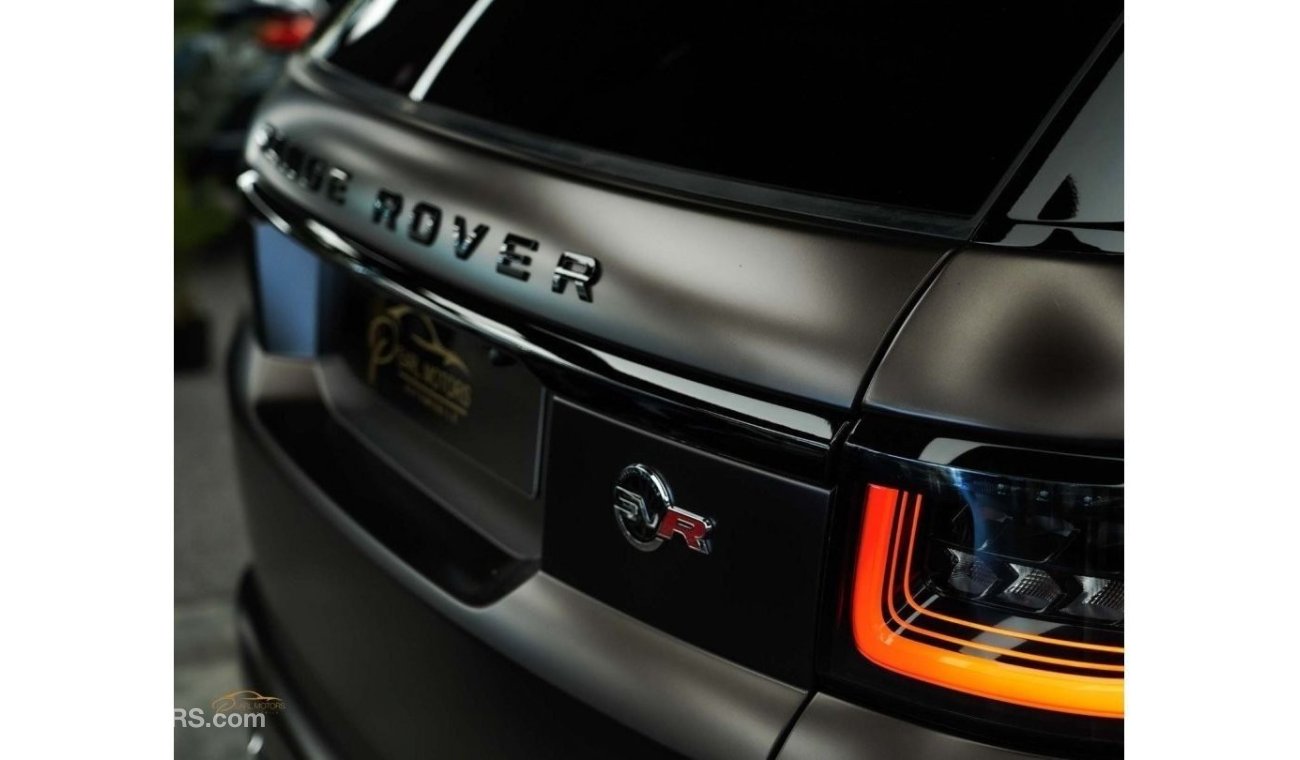 Land Rover Range Rover Sport SVR 2022 | ZERO KM | RANGE ROVER SPORT SVR | MATTE BROWN - CARBON FIBER | WARRANTY