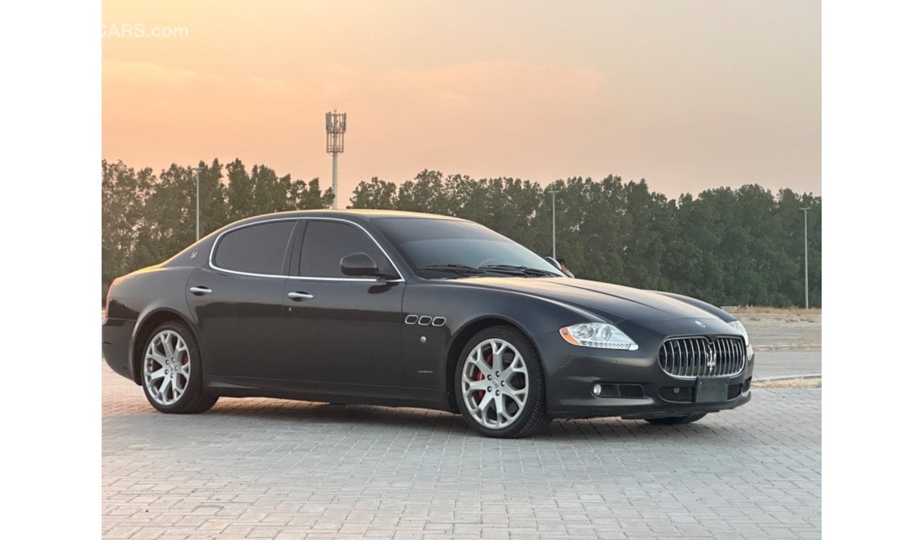 Maserati Quattroporte MODEL 2009 GCC CAR PERFECT CONDITION INSIDE AND OUTSIDE FULL OPTION