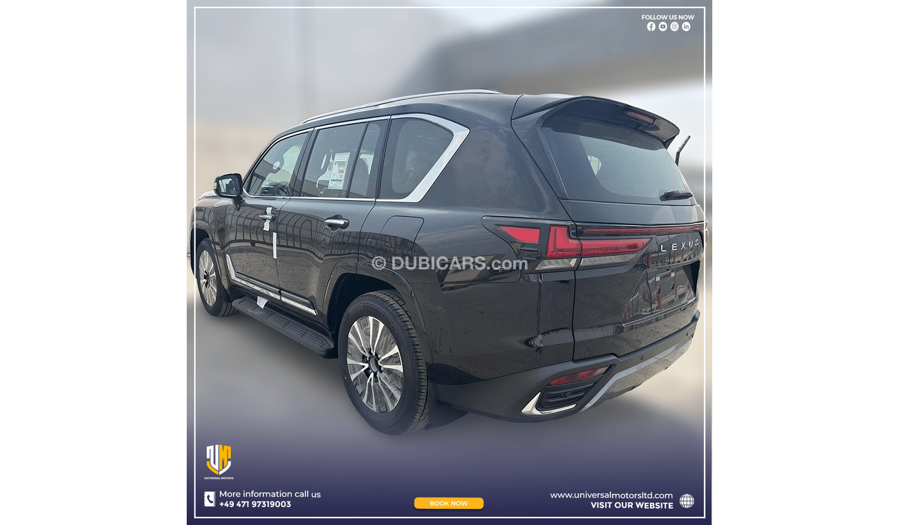 لكزس LX 500 3.3L DIESEL AT URBAN PACK FOR EXPORT