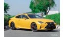 لكزس RC 350 F Sport 3.5L