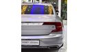 فولفو S90 EXCELLENT DEAL for our Volvo S90 T6 AWD ( 2018 Model ) in Silver Color GCC Specs