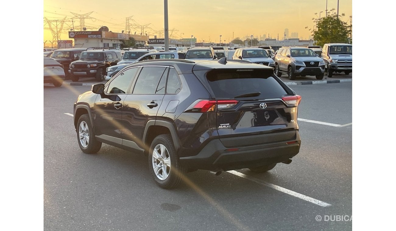 Toyota RAV4 2021 DARK BLUE TOYOTA RAV4 XLE IMPORTED FROM USA