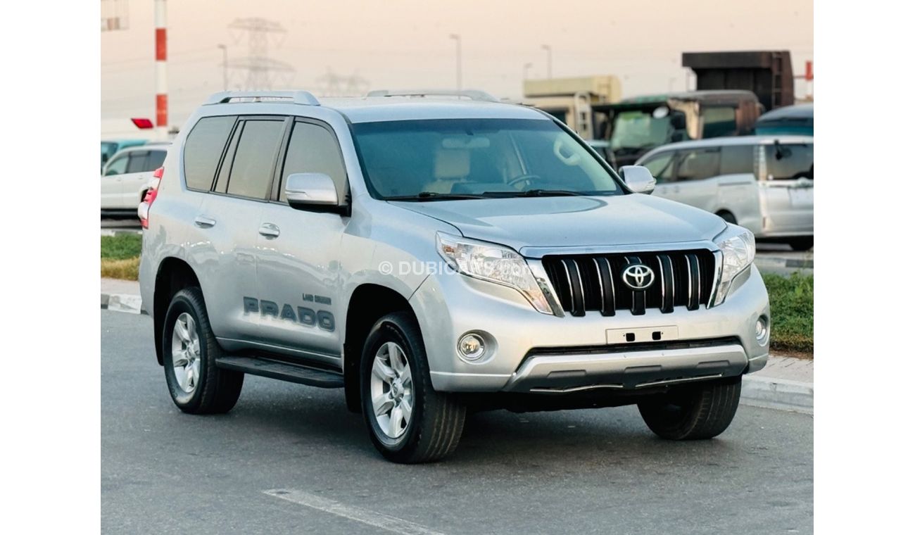 تويوتا برادو Toyota Prado 2014 v6 LHD silver color