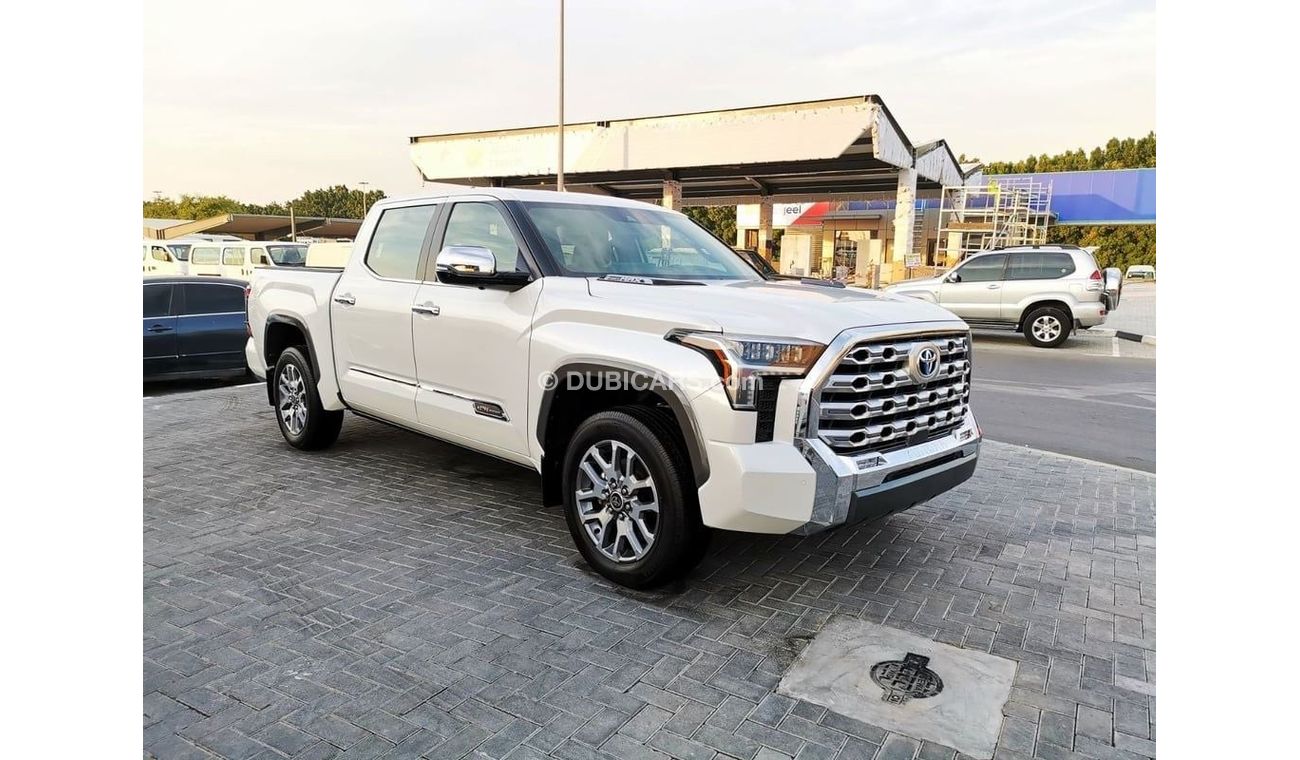 تويوتا تاندرا Toyota Tundra 1794 Edition ( Hybrid ) - 2024 - White