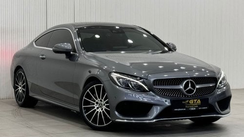 مرسيدس بنز C 300 كوبيه 2017 Mercedes Benz C300 AMG Coupe, Warranty, Full Mercedes Service History, Excellent Condition, GCC