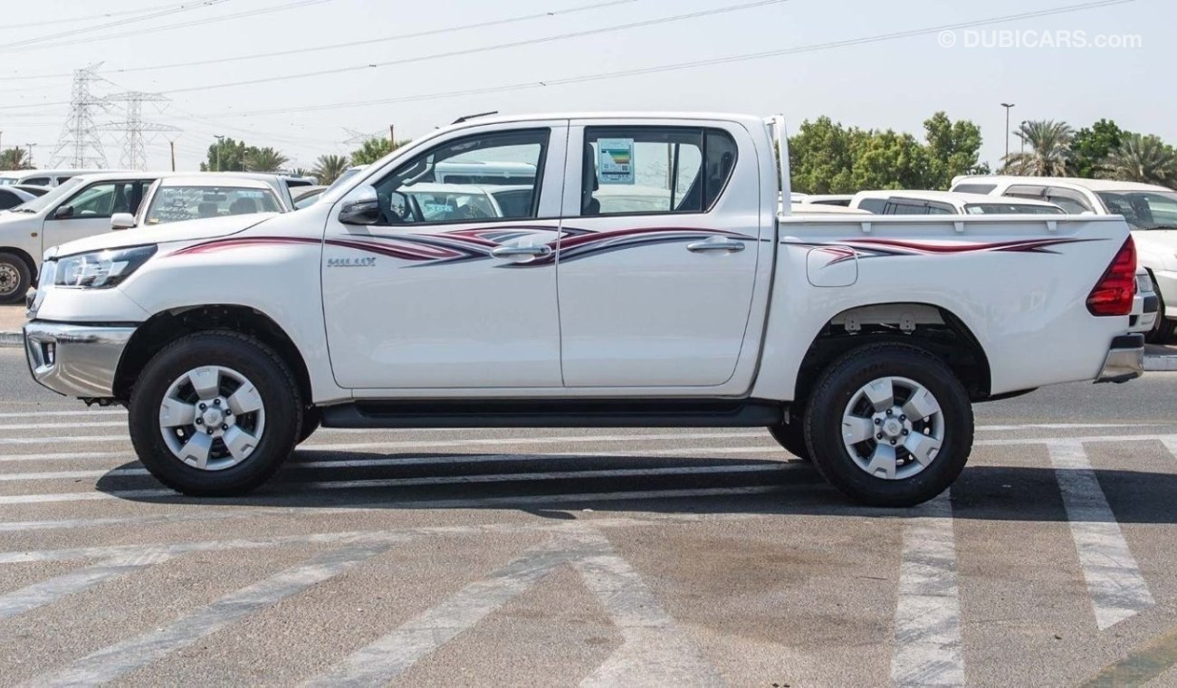 Toyota Hilux (LHD) TOYOTA HILUX DC 2.4 AT 4X4 MY2024 – WHITE