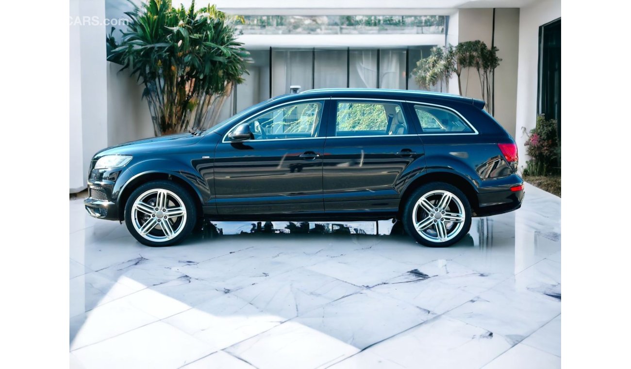 Audi Q7 AED 1,160PM | AUDI Q7  S-LINE 3.0 | SUPERCHARGED FULL OPTION | GCC | 0% DOWNPAYMENT