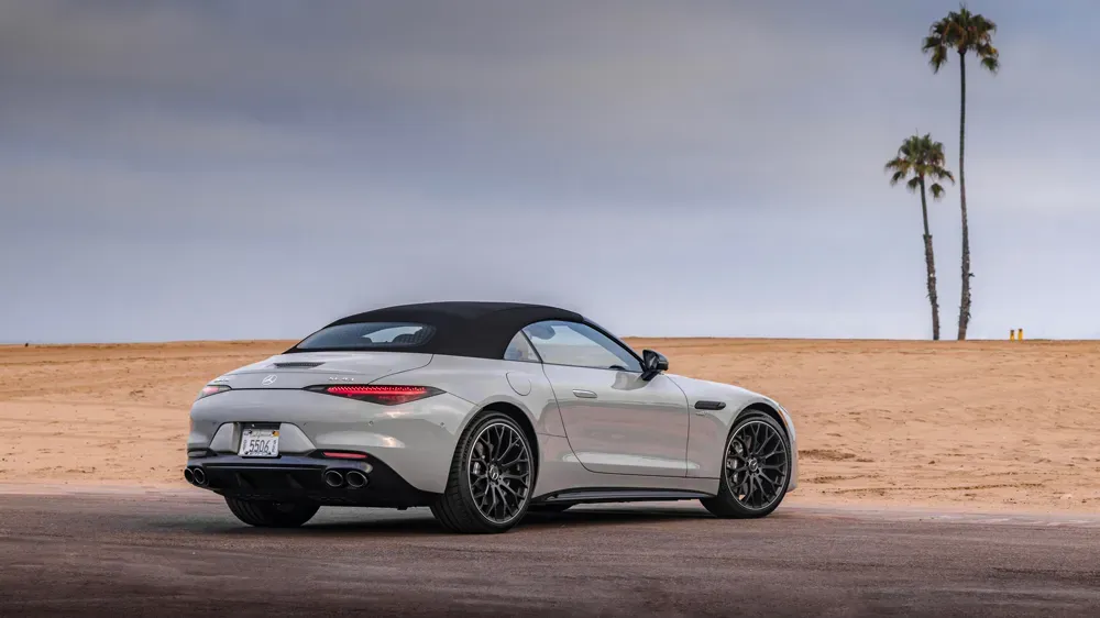 Mercedes-Benz SL 43 AMG exterior - Rear Left Angled