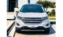 فورد إدج AED 1,100 PM | FORD EDGE TITANIUM 3.5 V6 | AWD | FULL SERVICE HISTROY | PADDLE SHIFTER | 0%DOWNPAYME