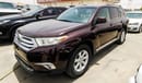 Toyota Highlander grande limited edition full options 7 seater Right Hand Drive for export only