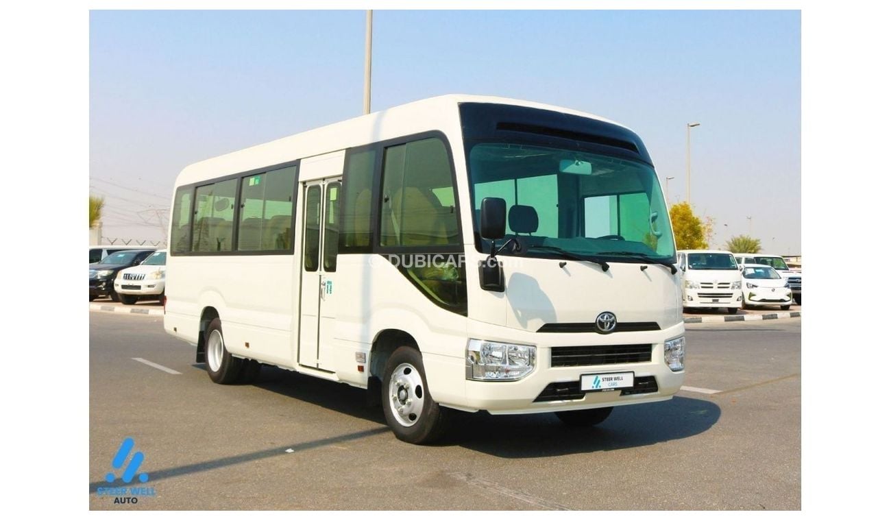 تويوتا كوستر DLX 23 Executive Seats 4.2L Diesel M/T - GCC Specs - Book Now!