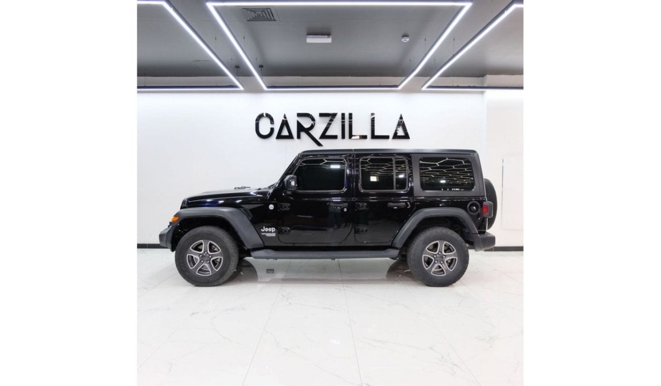 Jeep Wrangler Unlimited Sport GCC-Original Paint-Accident Free-Partial Service from Agency-Excellent Condition