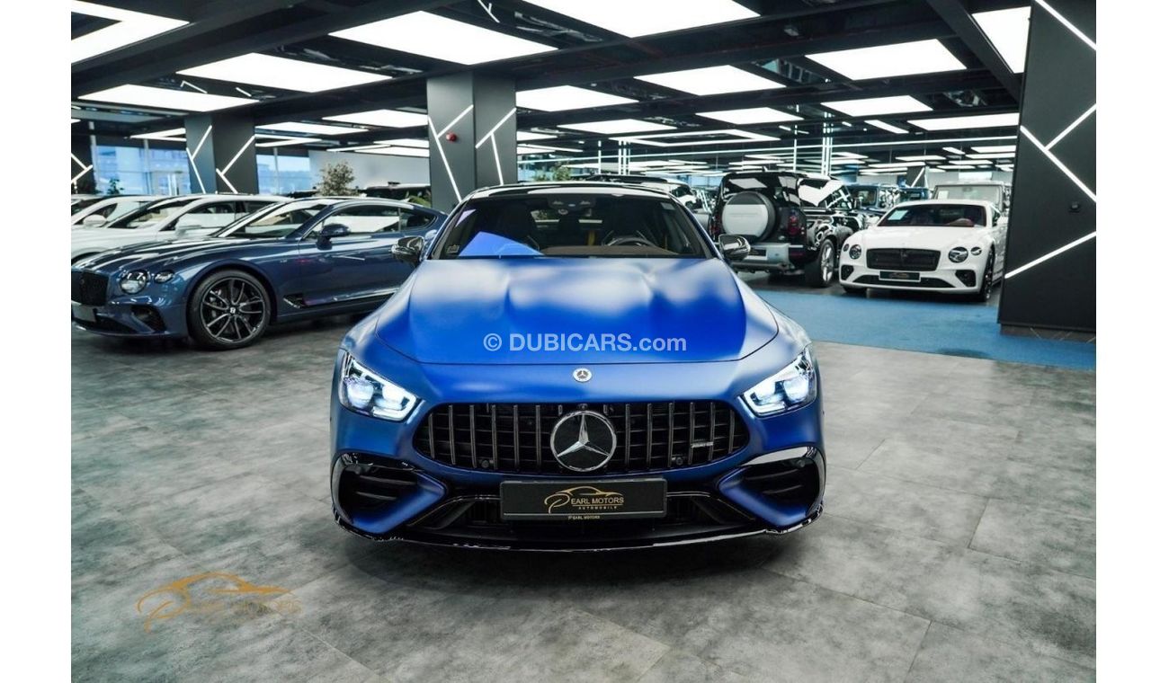 Mercedes-Benz GT53 2022 | BRAND NEW - ZERO KM | MERCEDES BENZ GT 53 AMG | 4MATIC + | MATTE BLUE