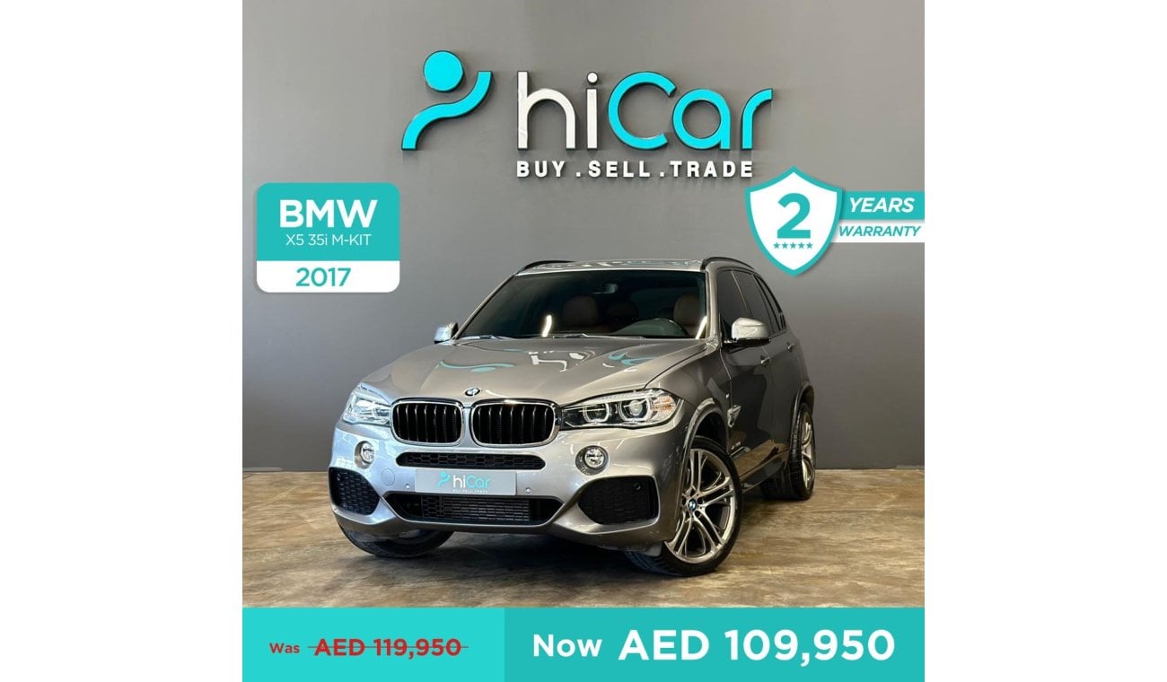 BMW X5 35i M Sport AED 1,685pm • 0% Downpayment •35i M-KIT • 2 Years Warranty!