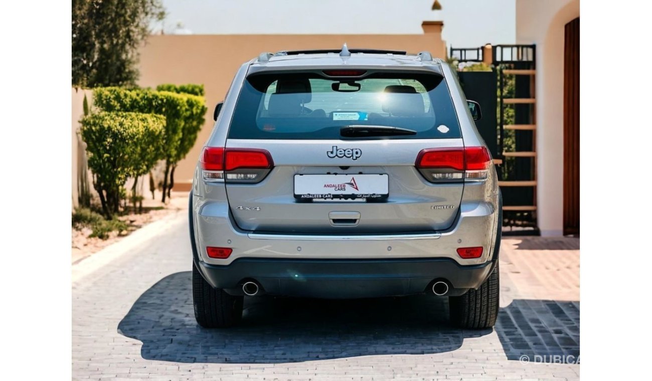 جيب جراند شيروكي AED1,100 PM | JEEP GRAND CHEROKEE 2017 LIMITED 4X4 | FSH | GCC SPECS | FIRST OWNER