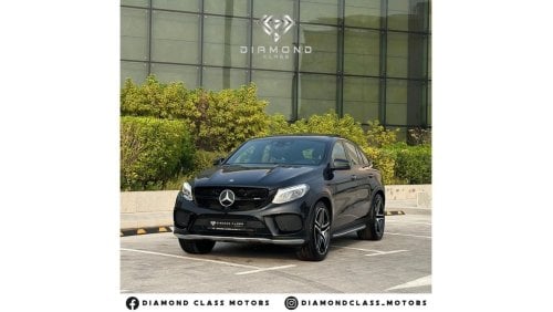 Mercedes-Benz GLE 43 AMG Coupe Mercedes GLE 43 AMG   Black Edition  V6-Biturbo Panoramic  Full Option  GCC 2018 Under Warrant