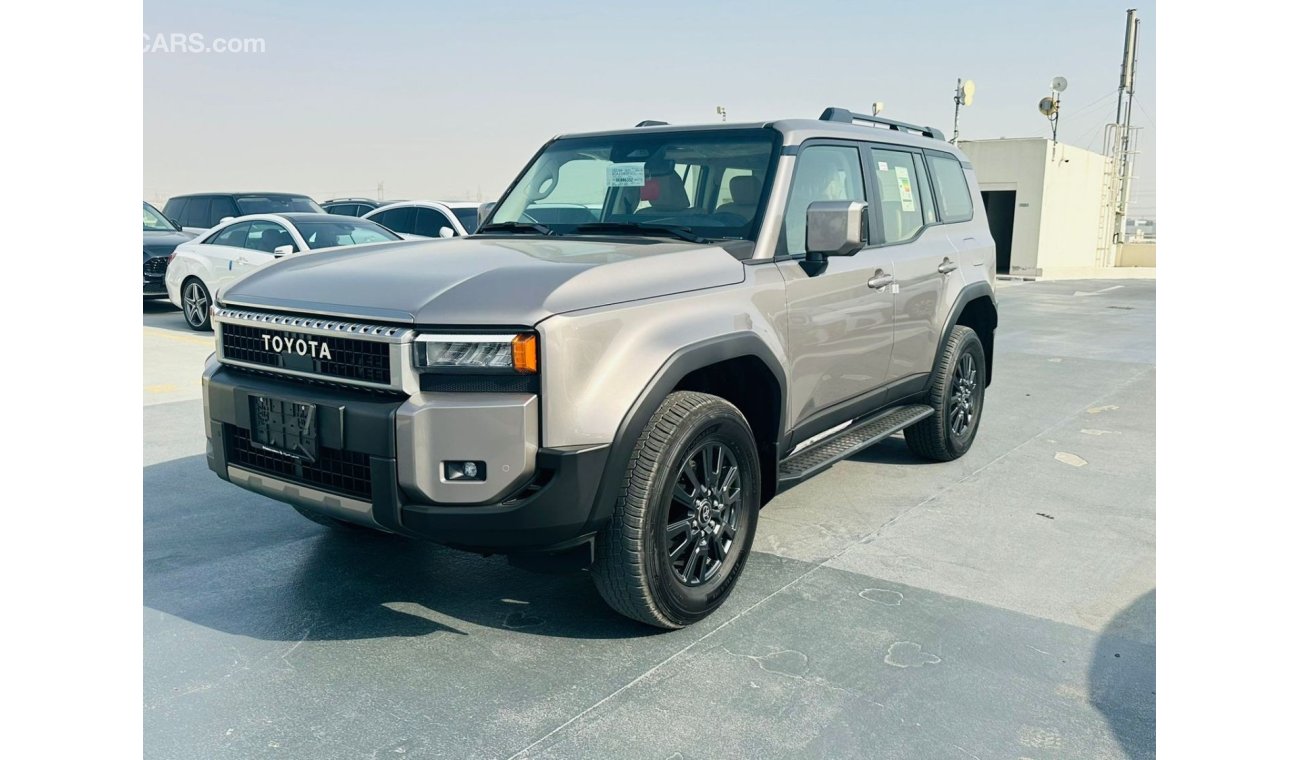 تويوتا برادو 2.4L GXL , LEATHER SEAT, PUSH START, ELECTRIC BACK DOOR, ALLOY WHEELS, MODEL 2024