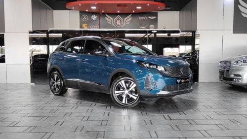 Peugeot 3008 AED 1,900 P.M | 2023 PEUGEOT 3008 GT LINE 1.6L TURBO | PANORAMIC ROOF | GCC | UNDER AGENCY WARRANTY