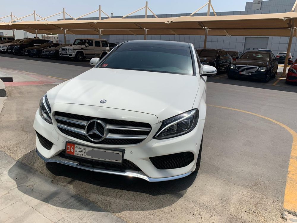 Mercedes Benz C 0 Amg Warranty Until June 22 For Sale Aed 140 000 White 17