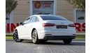 Audi A6 45 TFSI 2.0L Audi A6 45TFSI 2020 GCC under Agency Warranty and Service Contract with Flexible Down-P