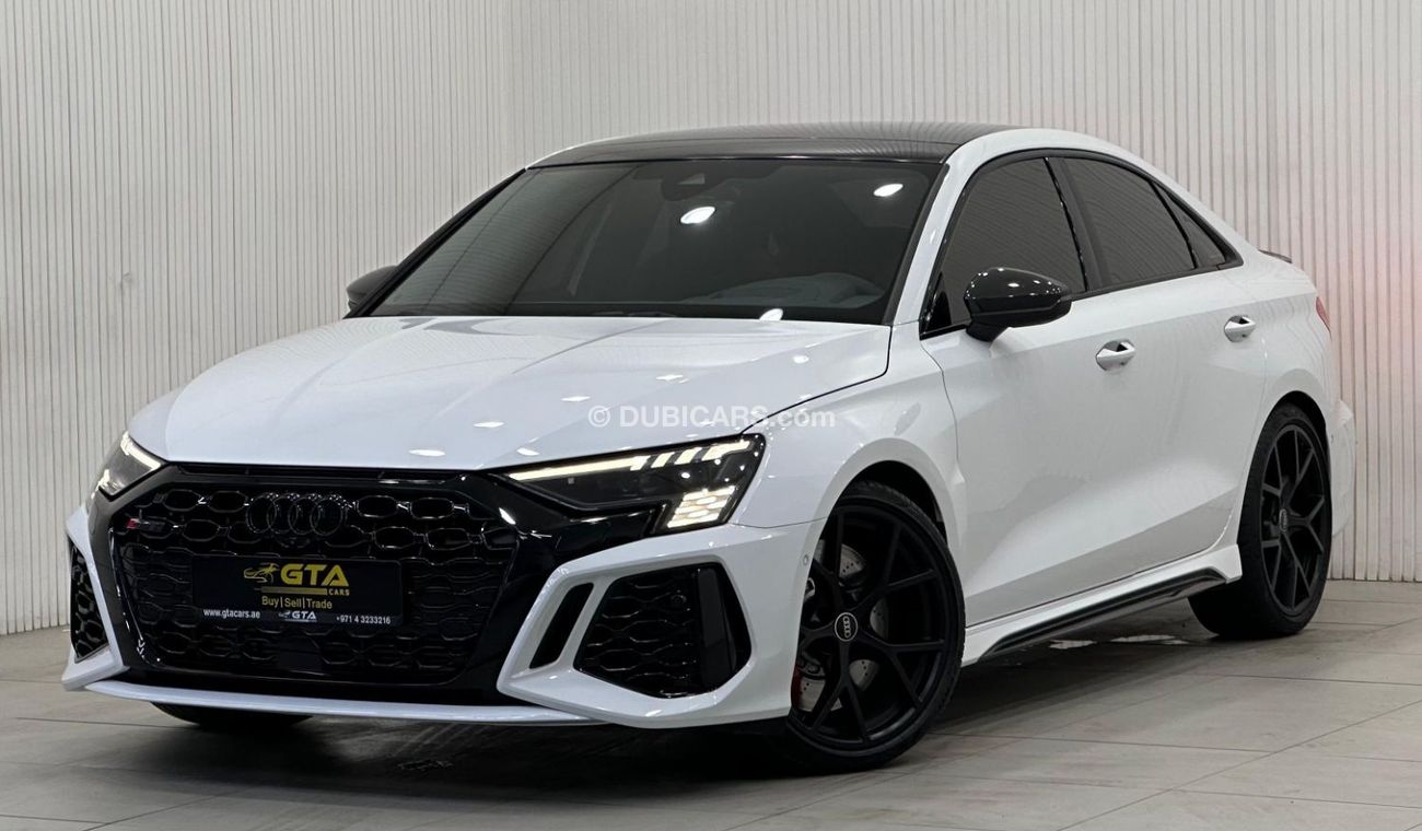 أودي RS3 TFSI quattro 2.5L Sportback 2024 Audi RS3 Quattro, March 2029 Audi Warranty + Service Pack, Very Low