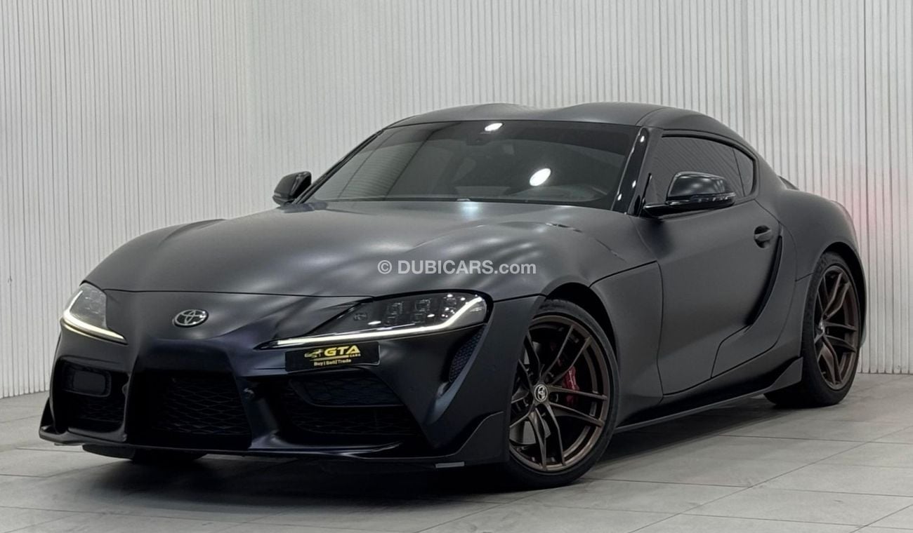 تويوتا سوبرا GR 3.0L A/T 2022 Toyota Supra GR, Al-Futtaim Agency Warranty + Service Package, Full Service History