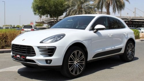 Porsche Macan S PORSCHE MACAN S 2017 GCC FULL OPTION SINGLE OWNER IN MINT CONDITION