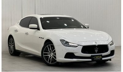 Maserati Ghibli 2015 Maserati Ghibli S, Full Maserati Service History, Low Kms, Excellent Condition, GCC