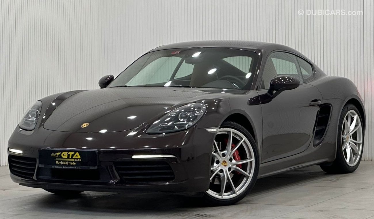 بورش كايمان 718 2017 Porsche 718 Cayman S, May 2025 Porsche Warranty, Full Porsche Service History, GCC