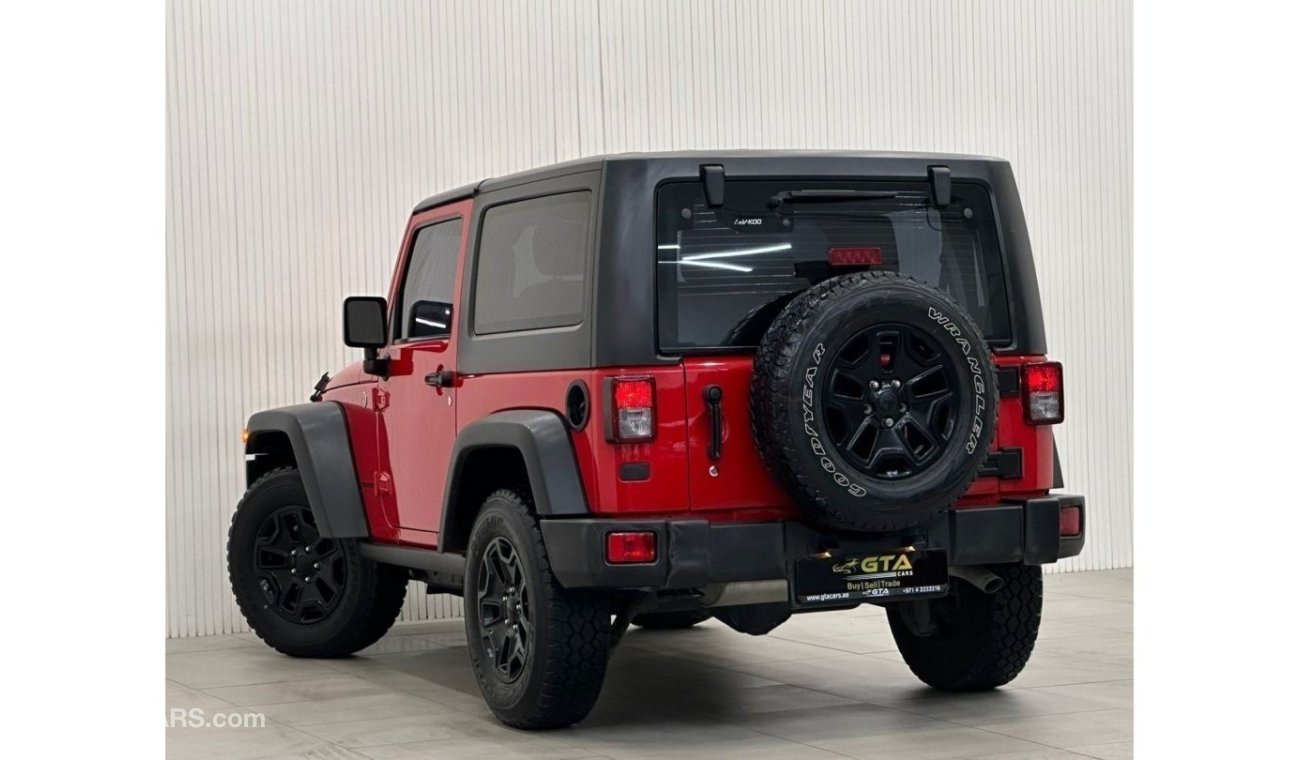 جيب ويليز 2017 Jeep Wrangler Willys Edition, Warranty, Full Jeep Service History, GCC