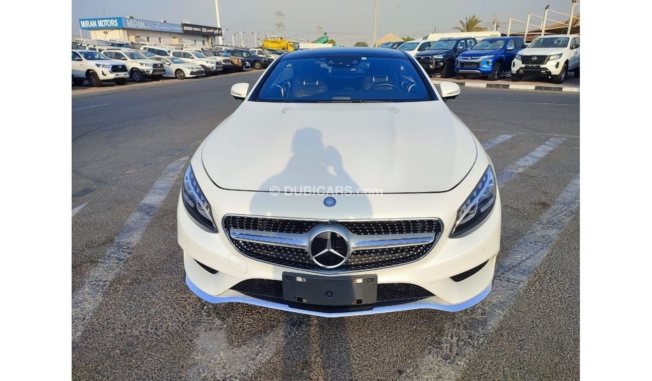 مرسيدس بنز S 550 Mercedes-benz || s550- 4Matic || Coupe  || 2017 WHITE PETROL 85491	LHD AUTO	WDD2173851A009930