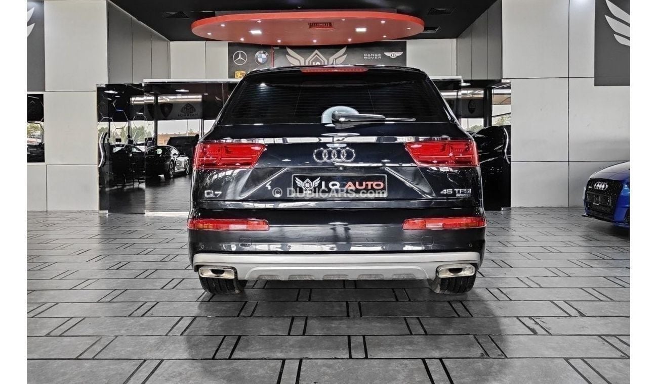 Audi Q7 AED 1,700 P.M | 2016 AUDI Q7 45 TFSI QUATTRO 3.0 L | 7 SEATS | GCC | FULL PANORAMIC VIEW