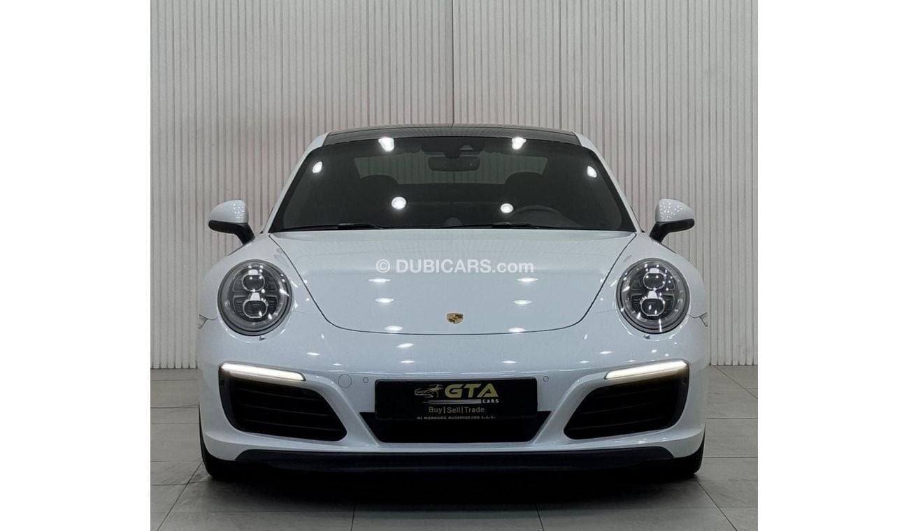 بورش 911 Carrera 4S 3.0L (380 HP) Coupe 2019 Porsche 911 Carrera 4S, Porsche Agency Warranty, Full Service Hi